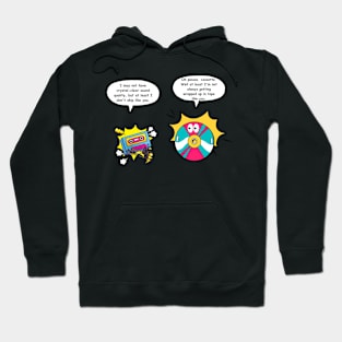 Cassette Vs CD Hoodie